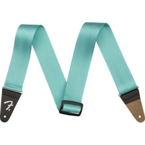 imageFender Am Pro Seat Belt Guitar Strap Guitar Accessories 2in Mystic Surf GreenMiami Blue