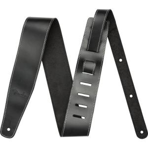 imageFender BrokenIn Leather Guitar Strap 25in TanBlack