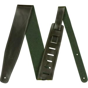 imageFender BrokenIn Leather Guitar Strap 25in TanGreen