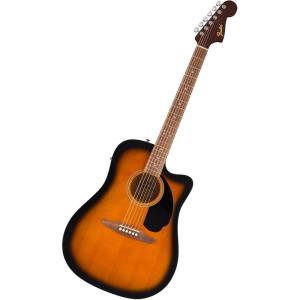 imageFender California Debut Redondo CE Series Acoustic Guitar Beginner Guitar 2Year Warranty Includes BuiltIn Tuner Natural2Tone Sunburst