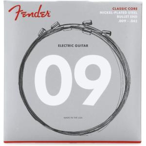 imageFender Classic Core Electric Guitar Strings Nickel Plated Steel Ball End 255L 009042Bullet End