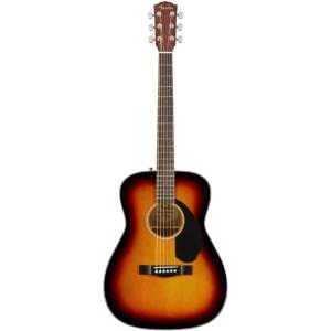 imageFender Classic Design CC60S Beginner Concert Pack with Gig Bag Strap Picks Strings ampamp Fender Play Subscription  Black 970150406Sunburst