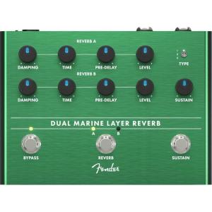 imageFender Dual Marine Layer Reverb Pedal Guitar Accessories