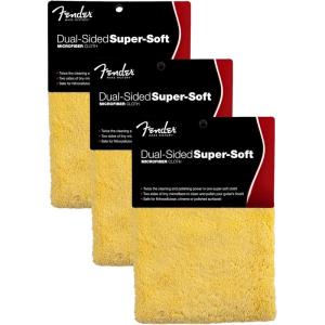 imageFender DualSided SuperSoft Microfiber Cloth 1142quot x 748quot1 Count Pack of 3