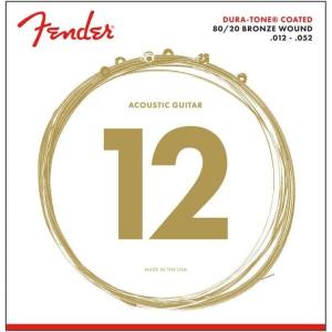 imageFender DuraTone Coated 8020 Bronze Acoustic Guitar Strings 880XL 010048Light  1252