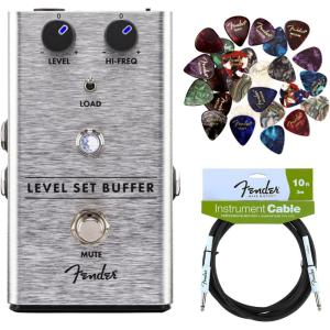 imageFender Engine Room LVL12 Power Supply Bundle with Fender Original Instrument Cable and 24 Pack Premium Picks Sampler an Austin Bazaar ExclusiveBundle w Cable