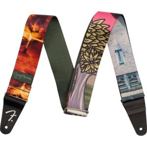 imageFender George Harrison All Things Must Pass Friar Park Guitar Strap Guitar Accessories 2inMulti