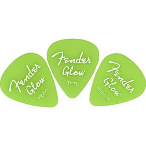 imageFender GlowintheDark Guitar Picks 351 Shape 12Pack