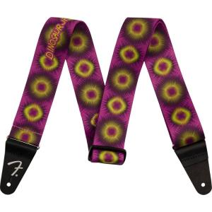 imageFender J Mascis Guitar Strap Guitar Accessories Yellow Burst 2in