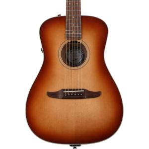 imageFender Malibu Player Acoustic Electric Guitar Natural Walnut FingerboardAged Cognac Burst