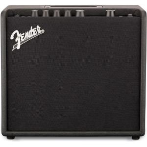 imageFender Mustang LT25 Guitar Amp 25Watt Combo Amp with 2Year Warranty 30 Preset Effects with USB Audio Interface for Recording