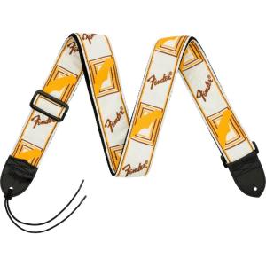 imageFender Neon Monogrammed Guitar Strap 2in PinkYellowWhiteBrownYellow