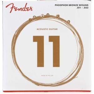 imageFender Phosphor Bronze Acoustic Guitar Strings Ball End 60CL 011052Light 1152