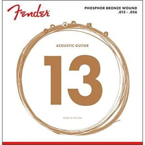 imageFender Phosphor Bronze Acoustic Guitar Strings Ball End 60CL 011052Medium 1356