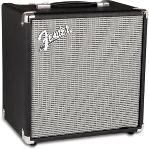 imageFender Rumble 15 V3 Bass Amp for Bass Guitar 15 Watts with 2Year Warranty 6 Inch Speaker with Overdrive Circuit and MidScoop Contour Switch25 Watt