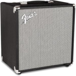 imageFender Rumble 15 V3 Bass Amp for Bass Guitar 15 Watts with 2Year Warranty 6 Inch Speaker with Overdrive Circuit and MidScoop Contour Switch40 Watt