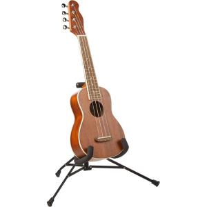 imageFender Seaside Soprano Ukulele Beginner Starter Pack Natural with Gig Bag ClipOn Tuner Strap and More