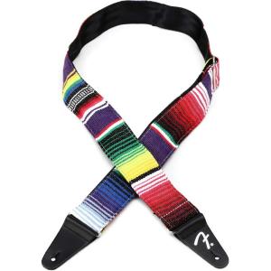 imageFender Serape Guitar Strap 2in Green MultiPurple