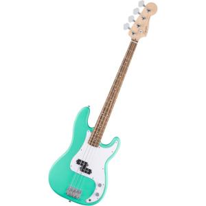 imageFender Squier Debut Series Precision Bass Guitar Beginner Guitar with 2Year Warranty Includes Free Lessons Black with Matte FinishSea Foam Green