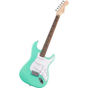 imageFender Squier Debut Series Stratocaster Electric Guitar Beginner Guitar with 2Year Warranty Includes Free Lessons 2Color Sunburst with Matte FinishSea Foam Green