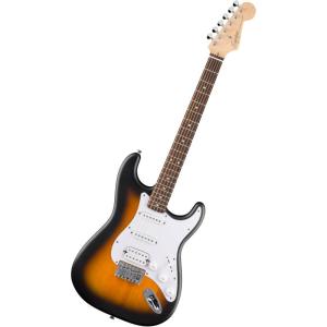 imageFender Squier Debut Series Stratocaster HSS Electric Guitar Beginner Guitar 2Year Warranty Includes Free Lessons Dakota Red with Satin Urethane Finish2Color Sunburst