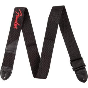 imageFender StrapBlack With Red Logo