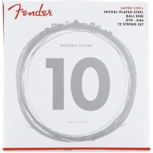 imageFender Super 250 Electric Guitar Strings Nickel Plated Steel Ball End 250L 00904212String Regular  1046