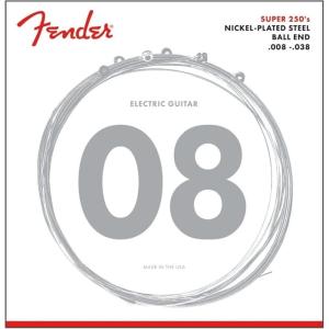 imageFender Super 250 Electric Guitar Strings Nickel Plated Steel Ball End 250L 009042Extra Super Light  838