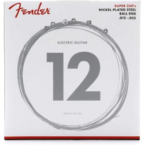imageFender Super 250 Electric Guitar Strings Nickel Plated Steel Ball End 250L 009042Heavy  1252
