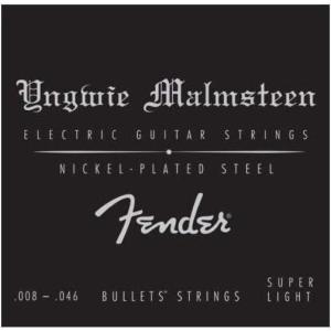 imageFender Yngwie Malmsteen Signature Electric Guitar Strings Nickel Plated Steel Bullet End 008046multicoloured