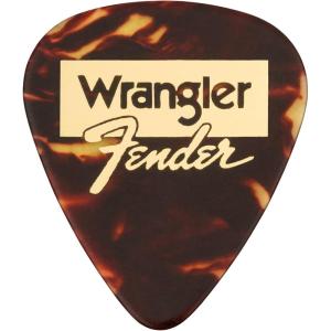 imageFender x Wrangler Guitar Picks 351 Shape Tortoiseshell 8pack