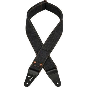 imageFender x Wrangler Riveted Denim Guitar StrapBlack