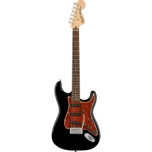 imageSquier Affinity Series Stratocaster Packs Electric Guitar Charcoal Frost Metallic Laurel FingerboardBlack w Tortoise Shell