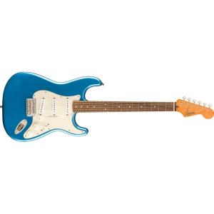 imageSquier Classic Vibe 50s Stratocaster Electric Guitar with 2Year Warranty Fiesta Red Maple FingerboardLake Placid Blue