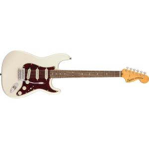 imageSquier Classic Vibe 50s Stratocaster Electric Guitar with 2Year Warranty Fiesta Red Maple FingerboardOlympic White