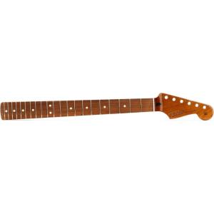 imageFender Stratocaster Neck Roasted Maple Modern C 21 Narrow Tall Frets Pau Ferro FingerboardPau Ferro