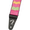 imageFender MonoNeon Woven Guitar Strap Stocking Stuffers Guitar Accessories 2in Neon Pink