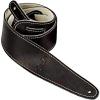 imageFender Ball Glove Leather Guitar Strap Guitar Accessories 25in BrownBlack
