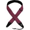 imageFender Houndstooth Jacquard Guitar Strap Stocking Stuffers Guitar Accessories 2in WhitePink