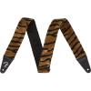 imageFender Wild Animal Print Guitar Strap 2in ZebraTiger