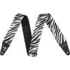 imageFender Wild Animal Print Guitar Strap 2in ZebraZebra