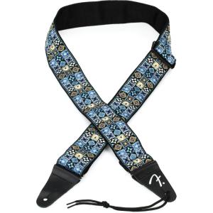 imageFender Festival Guitar Strap Stocking Stuffers Guitar Accessories 2in TanBlue