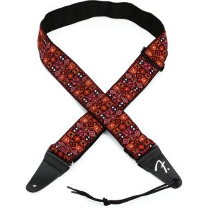 imageFender Festival Guitar Strap Stocking Stuffers Guitar Accessories 2in TanRed