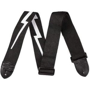 imageFender Nylon Guitar Strap Stocking Stuffers Guitar Accessories 2in Stars and StripesLightning Bolt