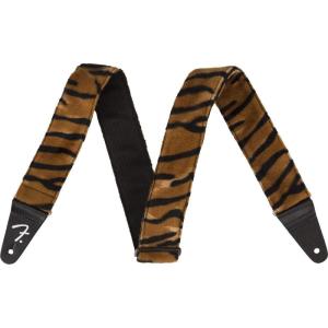 imageFender Wild Animal Print Guitar Strap 2in ZebraTiger