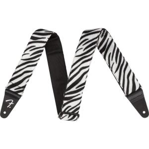 imageFender Wild Animal Print Guitar Strap 2in ZebraZebra