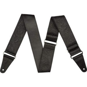 imageFender Tooled Leather Guitar Strap Guitar Accessories 2in BrownBlack