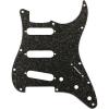 imageHybrid GlassGlitter Stratocaster SSS Pickguard Silver SparkleDark Gray Sparkle