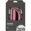imageFender Contour Coiled Instrument Cable Guitar Accessories StraightAngle Seafoam Green 30 ftBurgundy Mist