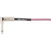 imageFender Contour Coiled Instrument Cable Guitar Accessories StraightAngle Seafoam Green 30 ftBurgundy Mist